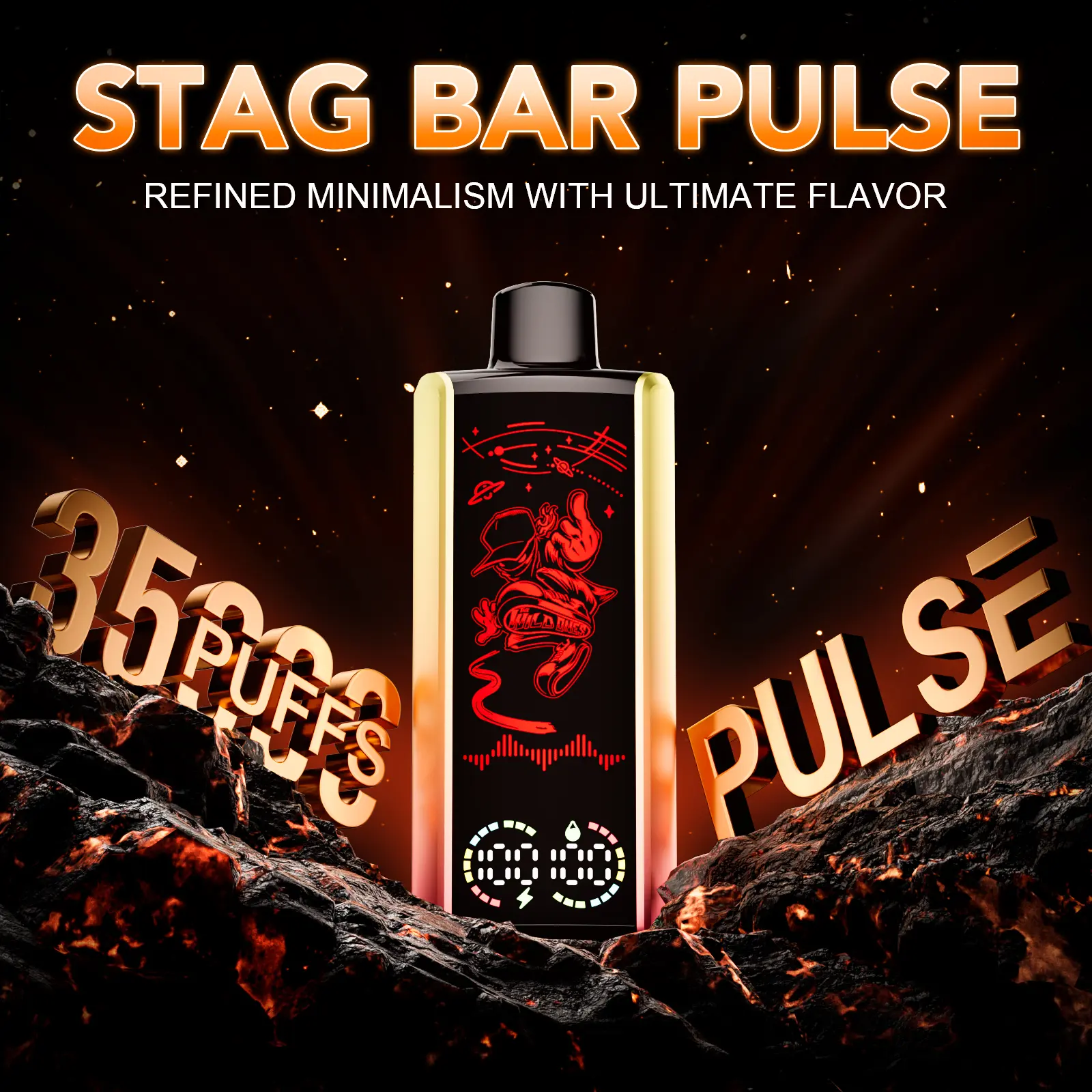 Vaper desechable Stag Bar Pulse 35000