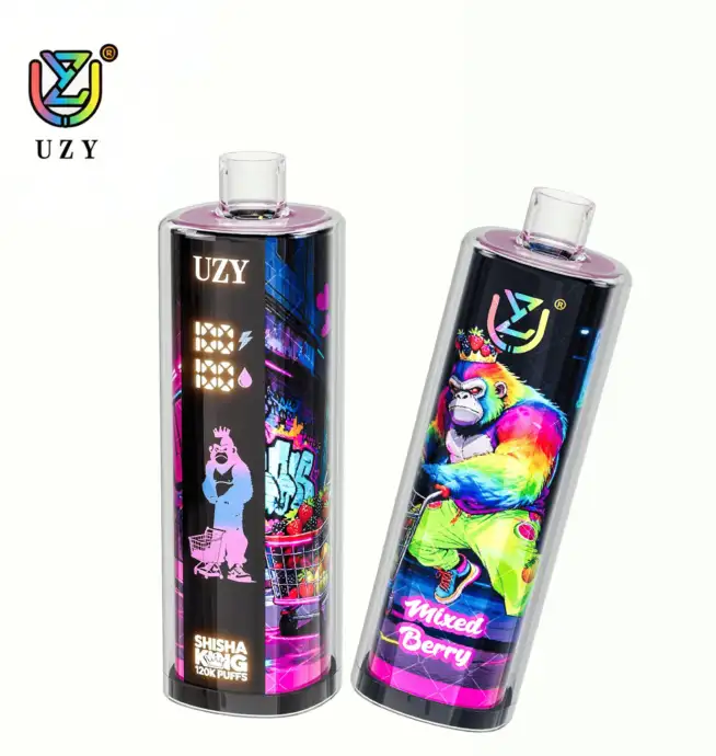 Vaper desechable UZY SHISHA HOOKAH KING 120000 puffs sabor Mixed Berry