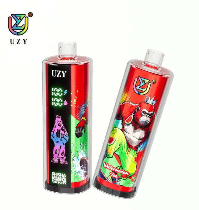 Vaper desechable UZY SHISHA HOOKAH KING 120000 puffs sabor Watermelon Ice