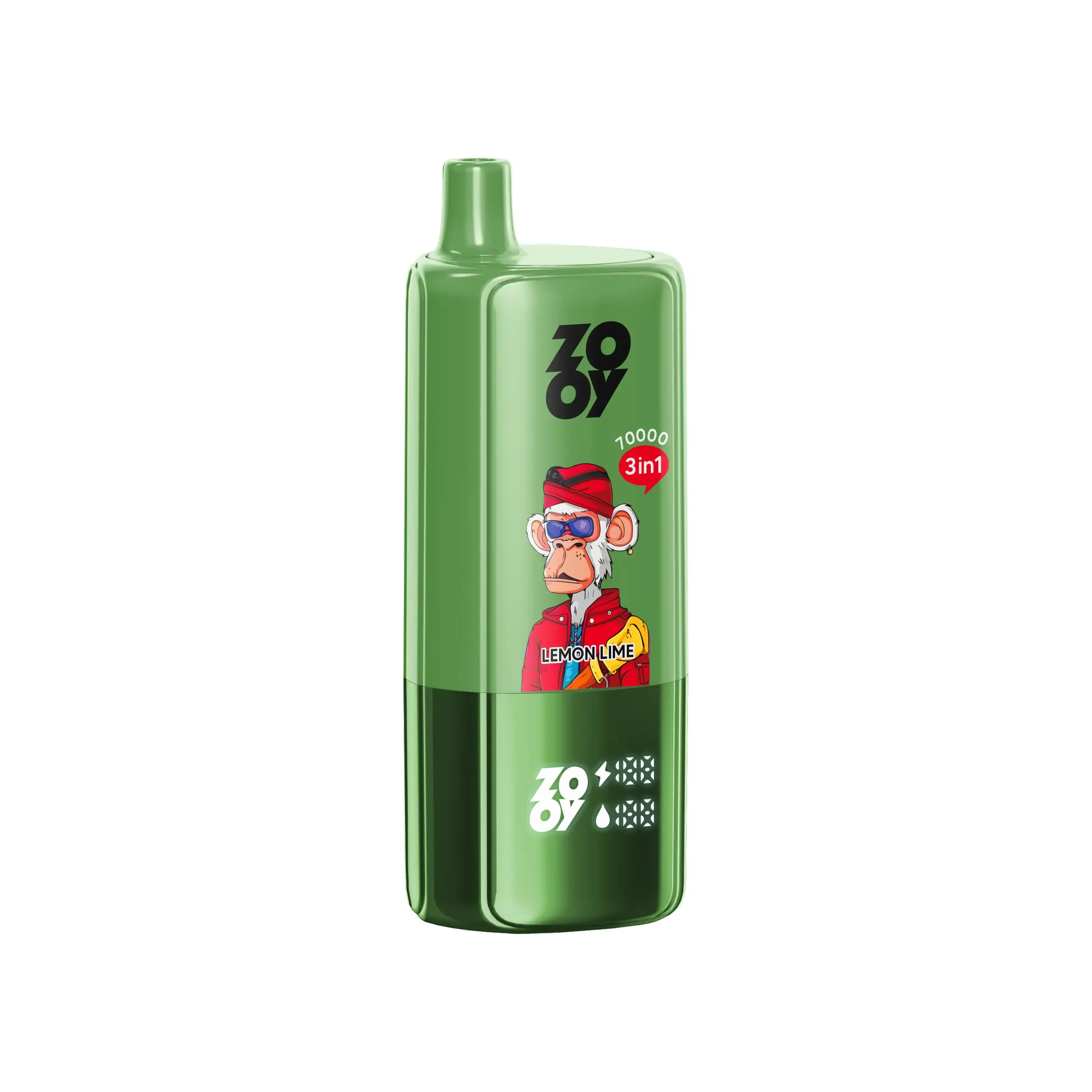 Vaper desechable ZOOY Triple 70000 3-en-1 con sabores: Watermelon, Lemon Lime y Cherry Cola