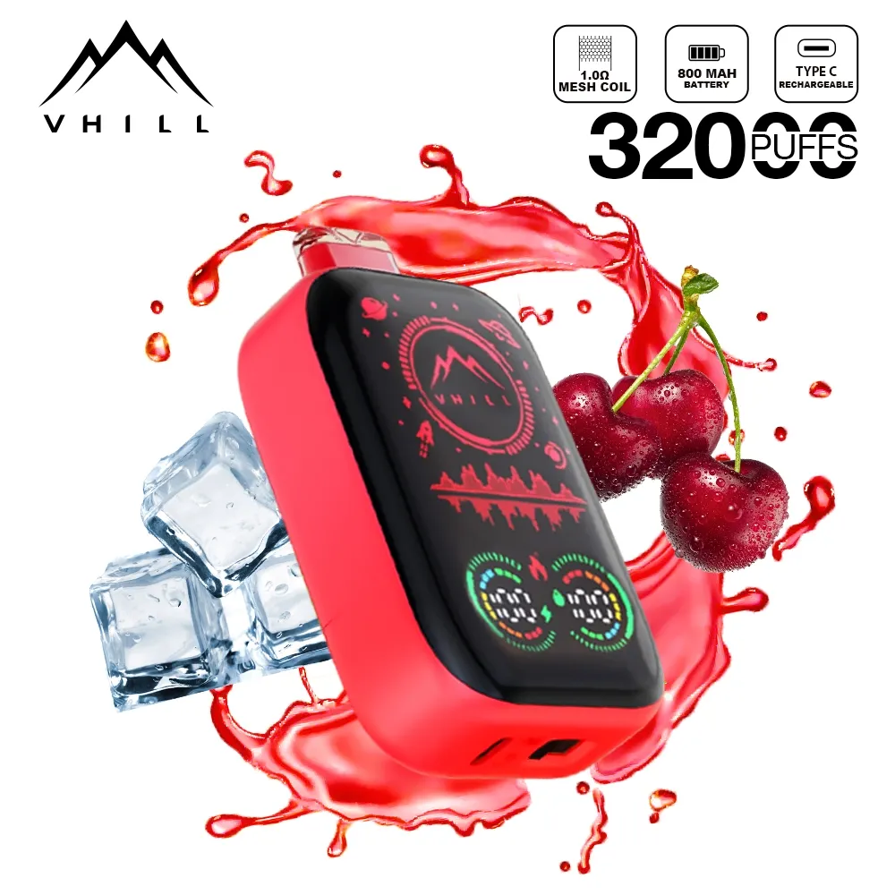 Vhill Full Screen 32K - sabor Cherry Ice