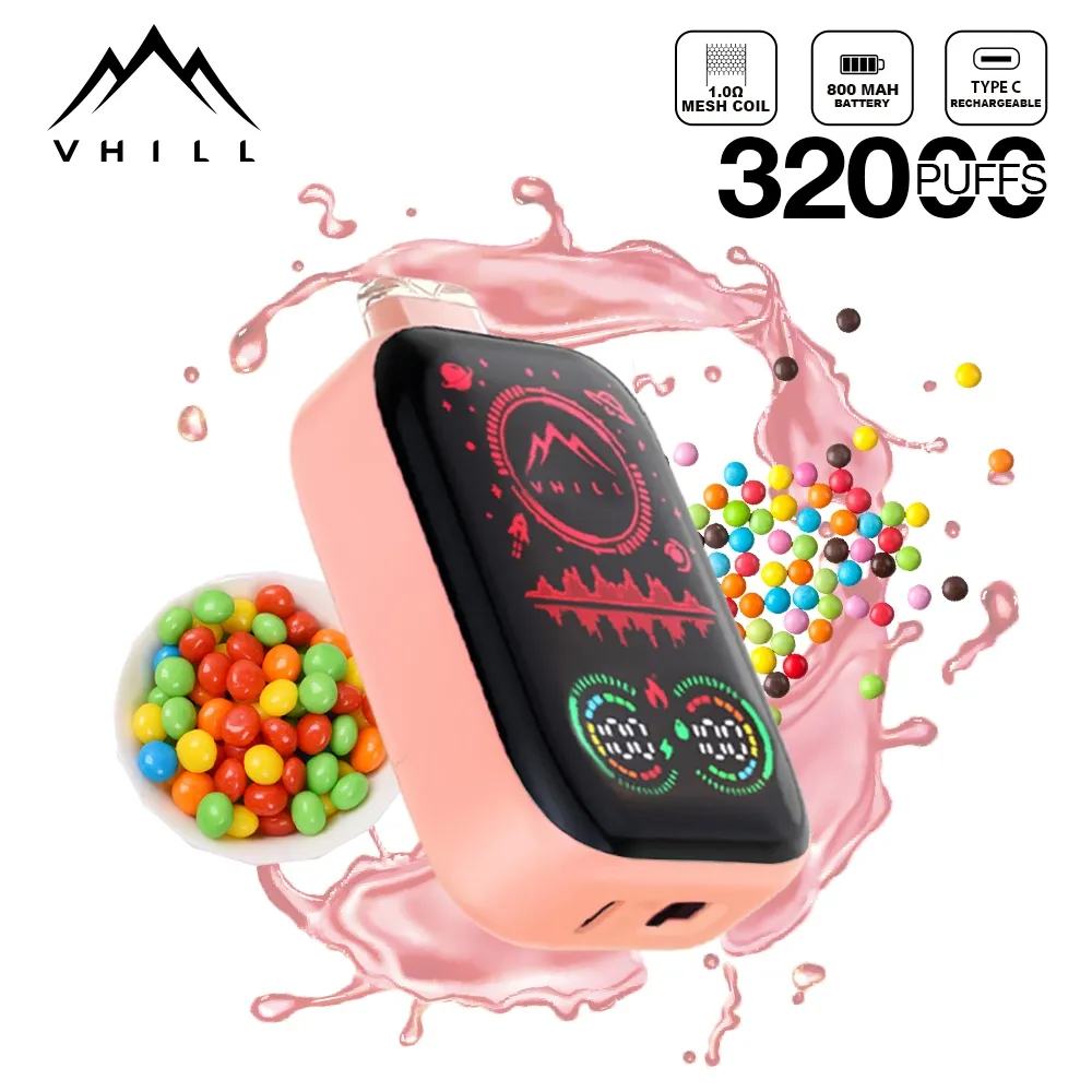 Vhill Full Screen 32K - sabor Gummy Bear