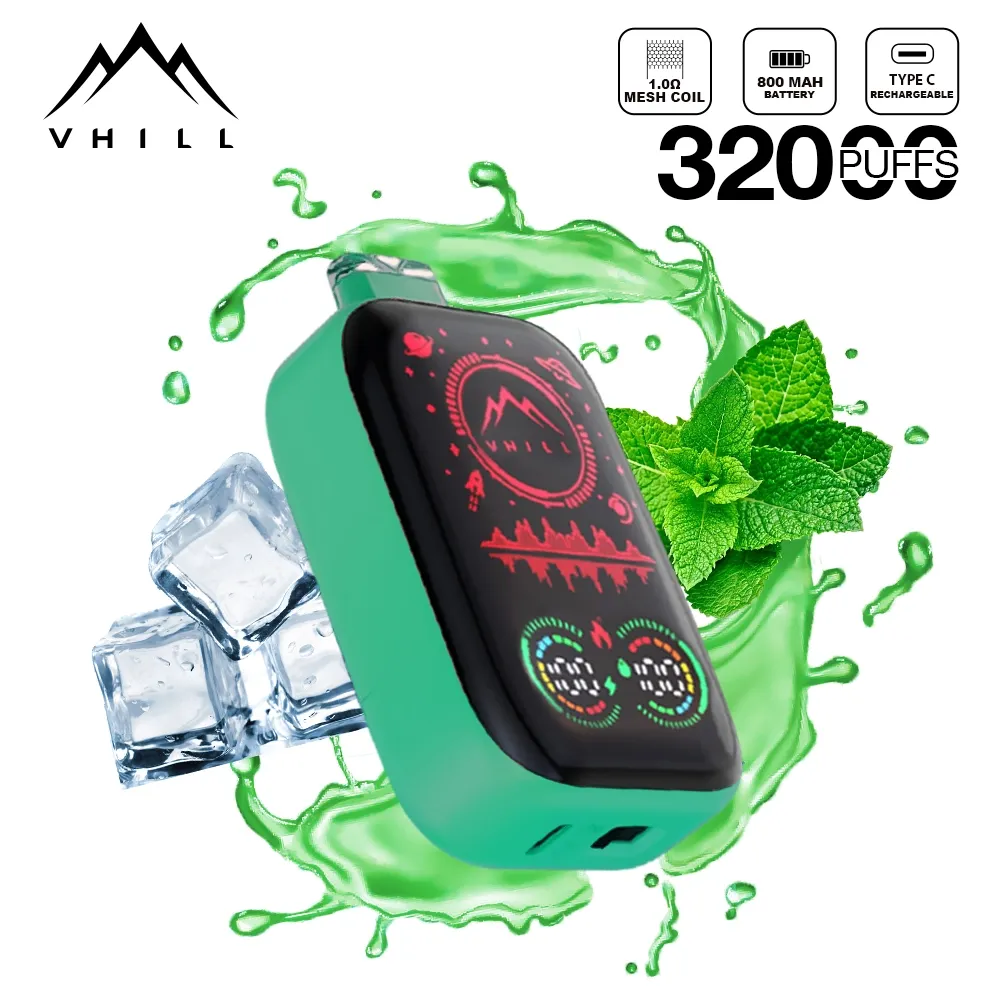 Vhill Full Screen 32K - sabor Mint Ice
