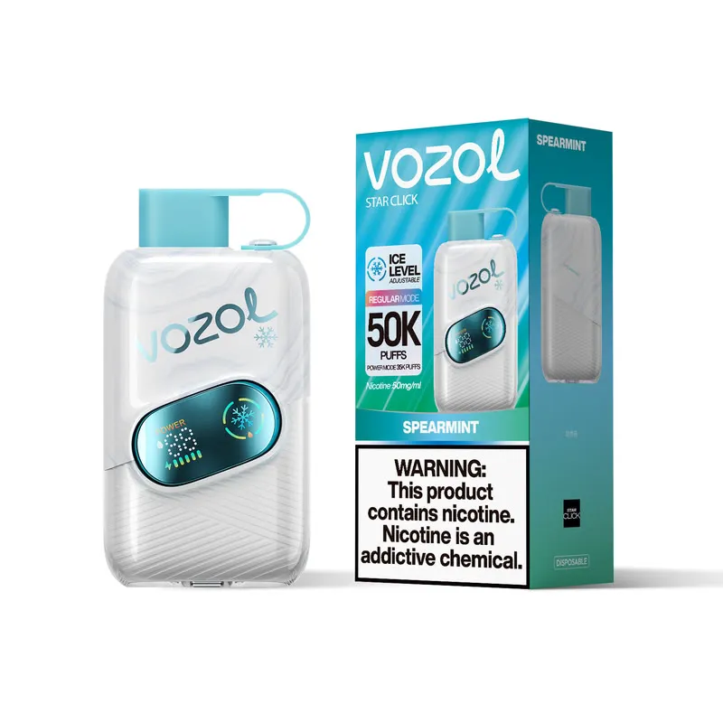 Vozol Star Click 50000 - sabor Spearmint