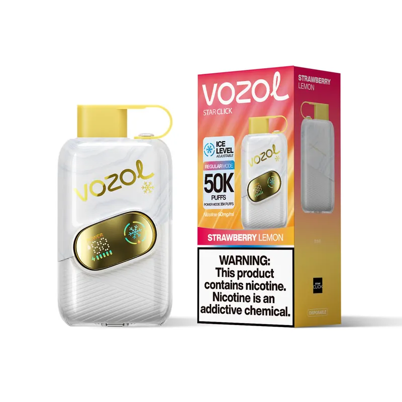 Vozol Star Click 50000 - sabor Strawberry Lemon