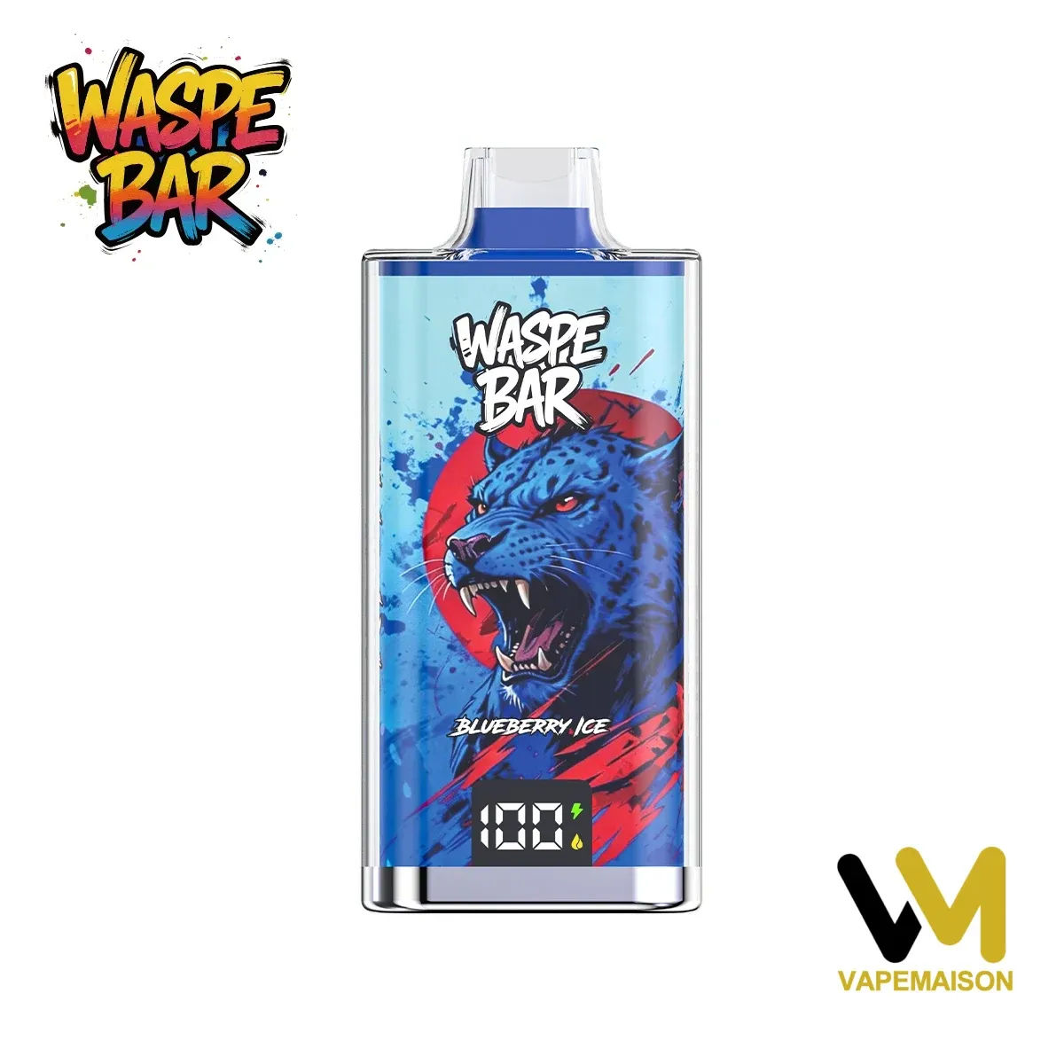 Waspe Bar 60K vaper | 60K caladas 36ml vaper recargable con pantalla LED - Imagen 3