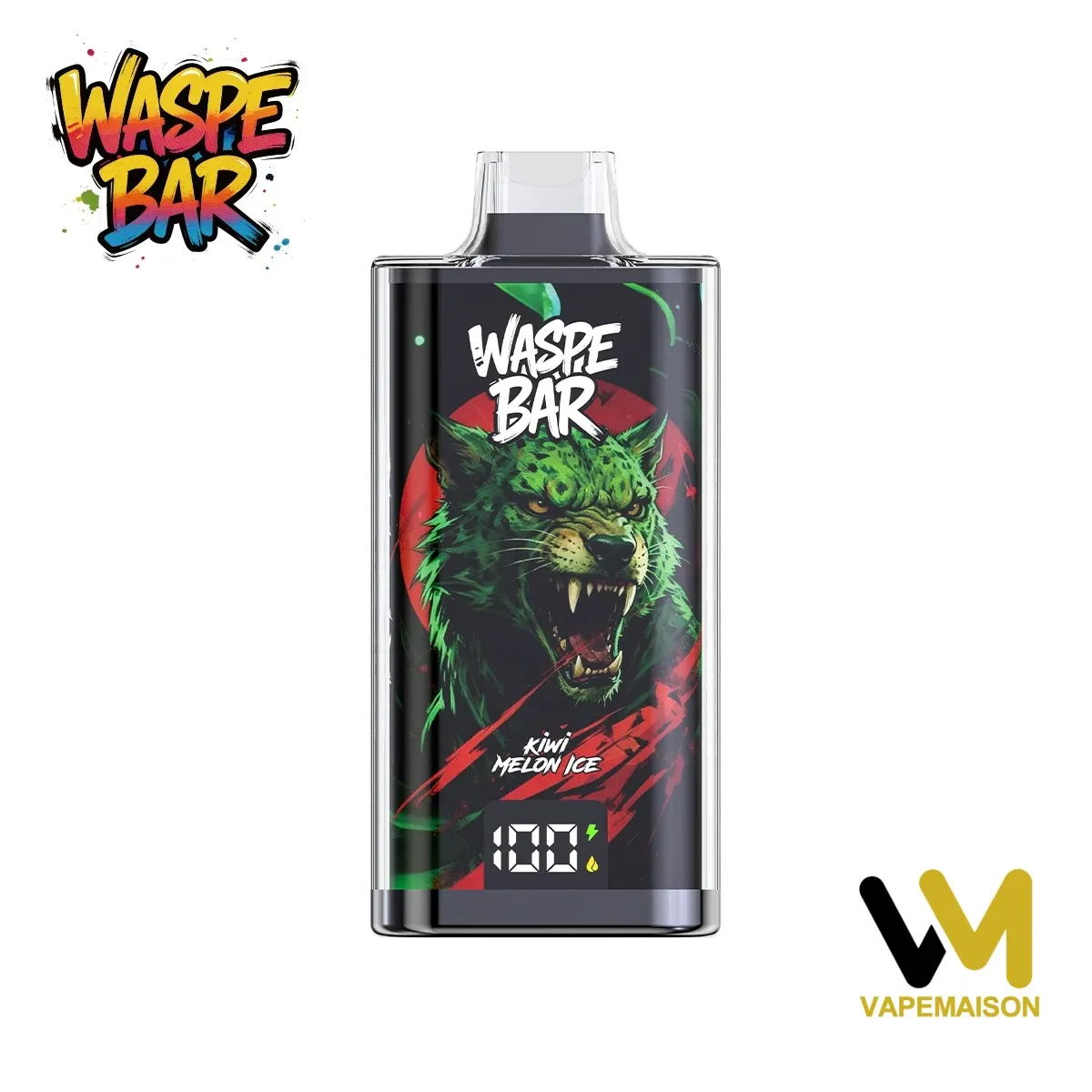 Waspe Bar 60K vaper | 60K caladas 36ml vaper recargable con pantalla LED - Imagen 7