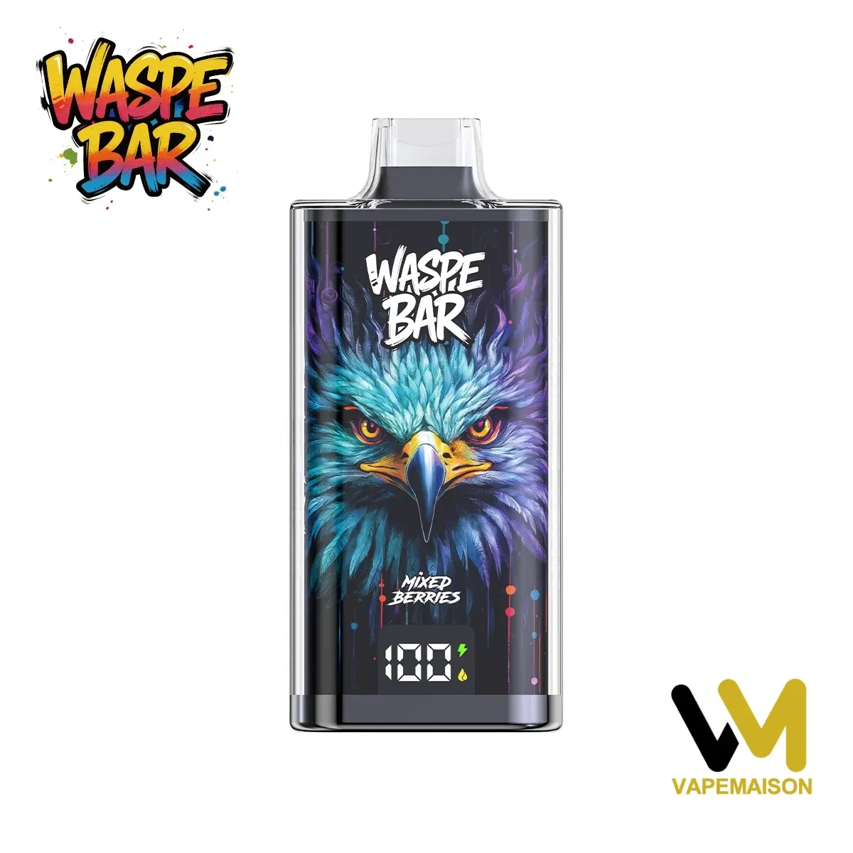 Waspe Bar 60K vaper | 60K caladas 36ml vaper recargable con pantalla LED - Imagen 9