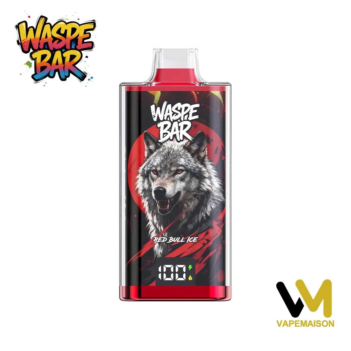 Waspe Bar 60K vaper | 60K caladas 36ml vaper recargable con pantalla LED - Imagen 11