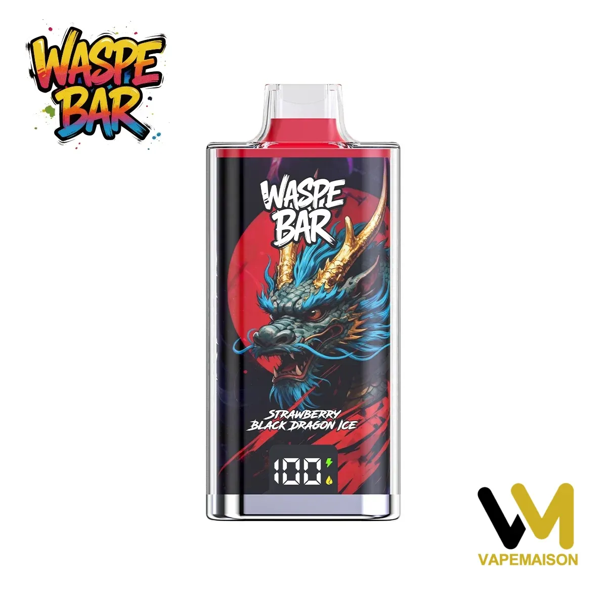 Waspe Bar 60K vaper | 60K caladas 36ml vaper recargable con pantalla LED - Imagen 13