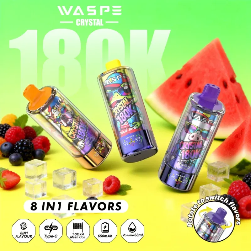 WASPE Crystal 8 en 1 180K - vista del producto