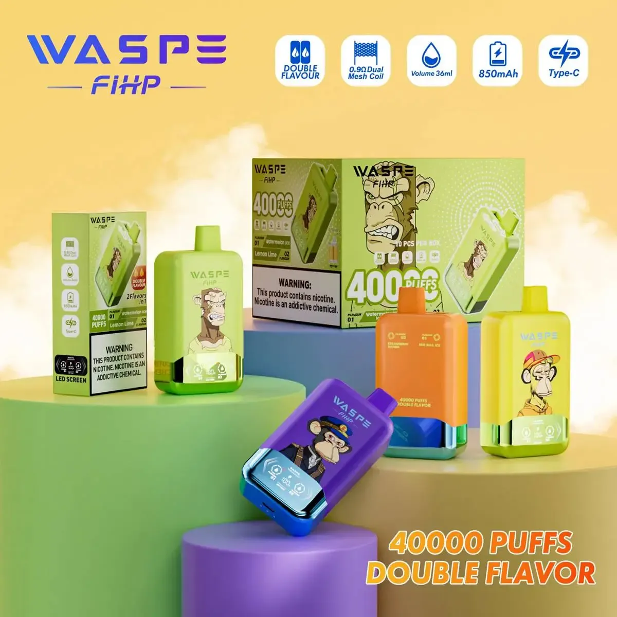 WASPE Crystal 40000 – vista del producto