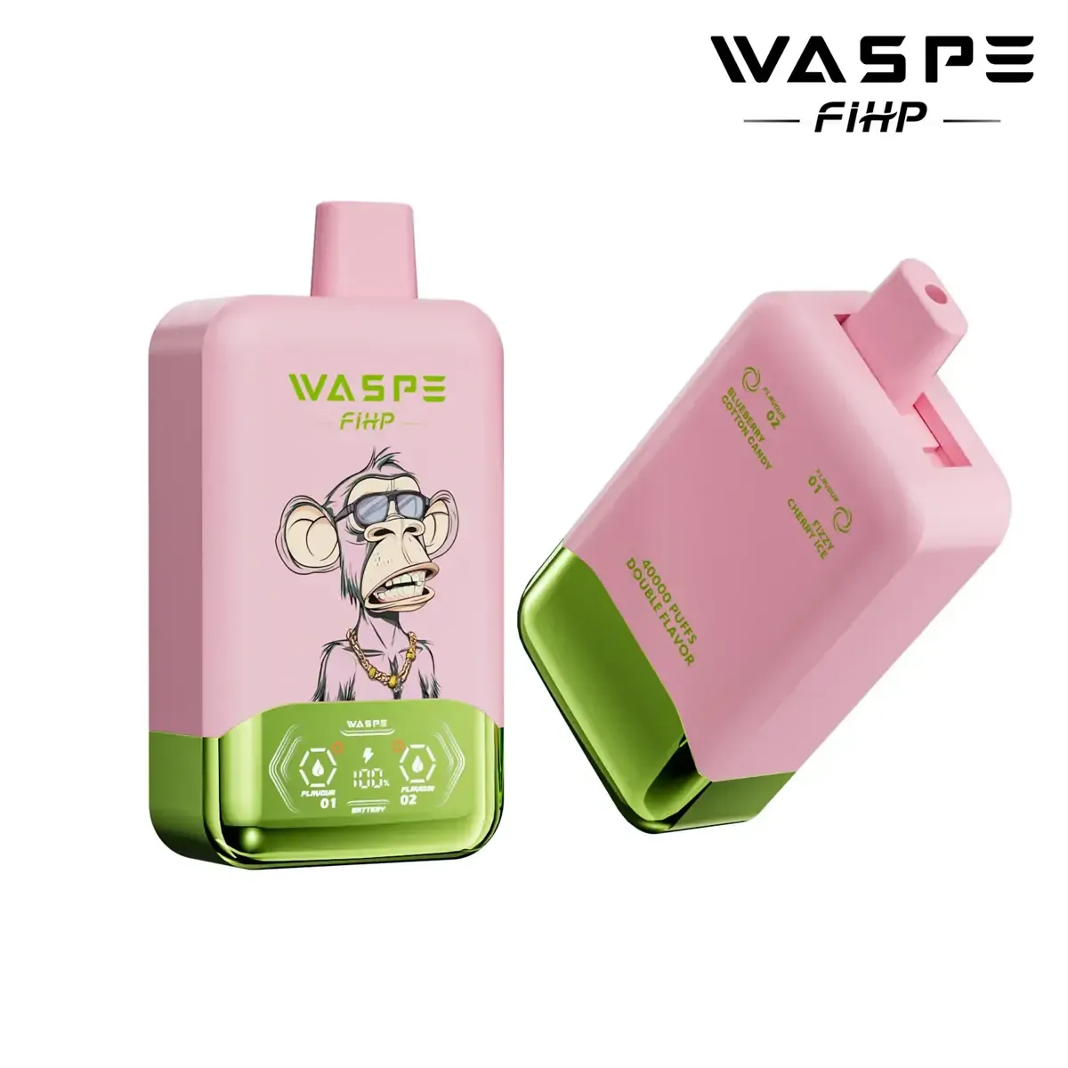 Vaper desechable WASPE FIHP 40000 de doble sabor