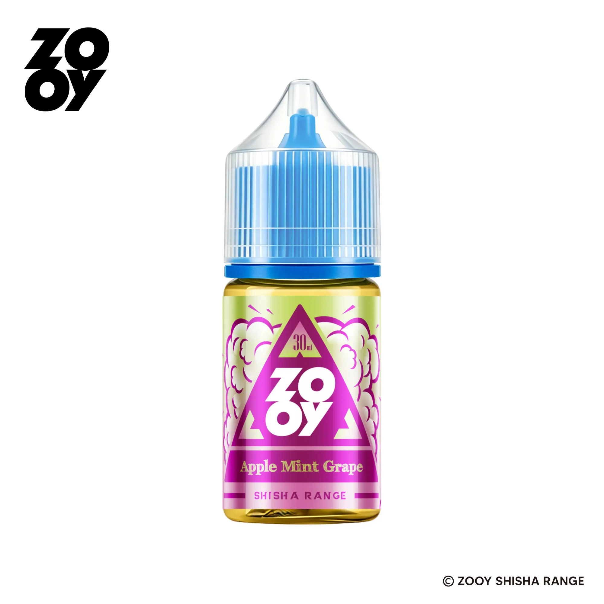 ZOOY Shisha Range 30ml – sabor Apple Mint Grape