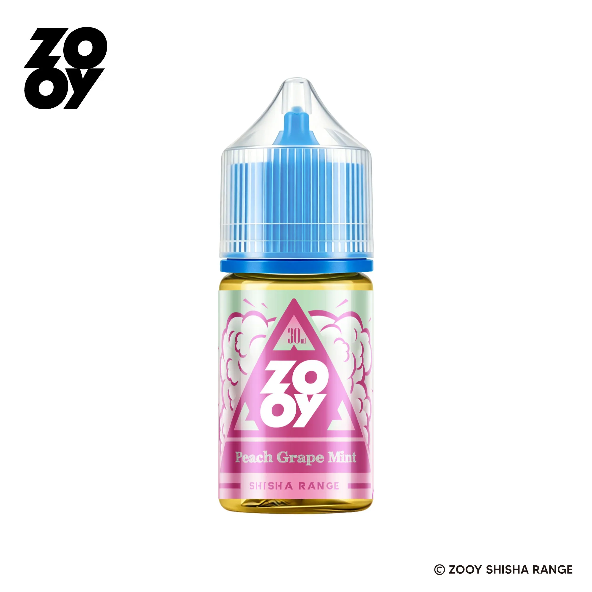 ZOOY Shisha Range 30ml – Peach Grape Mint y Grape Mint