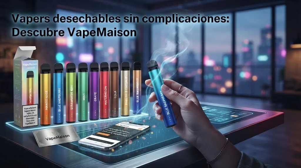 Vapers desechables sin complicaciones