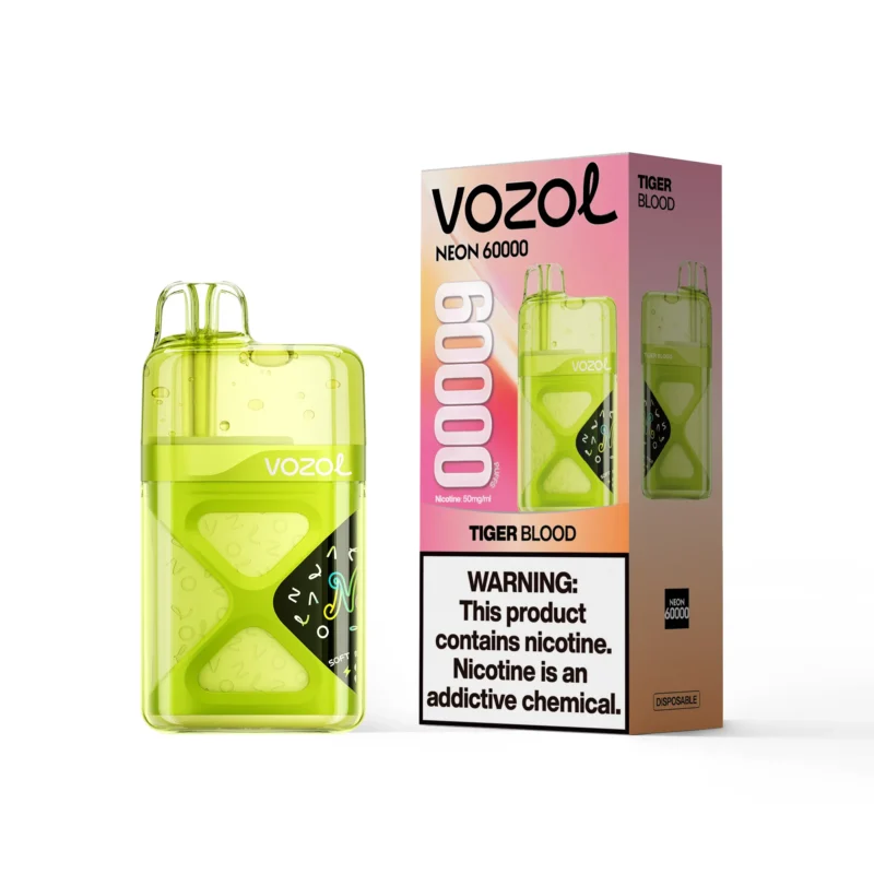 VOZOL NEON 60K – Vaper Desechable Recargable de 60.000 Caladas